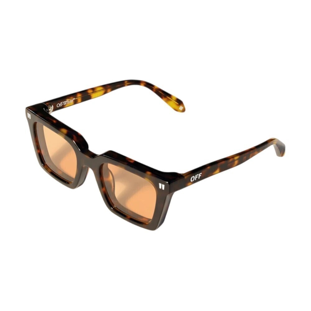 Off-White OW10046D2051 Reno Sunglasses Havana Acetate Square